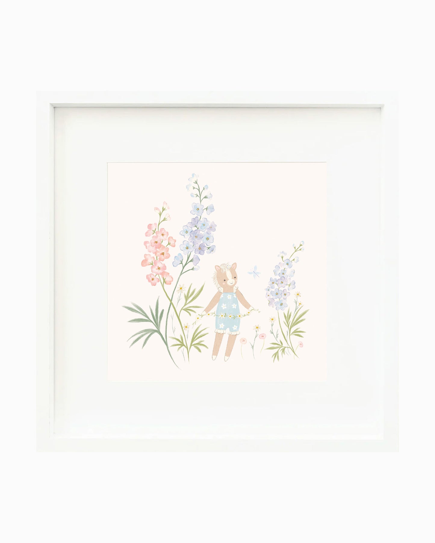 Sophia's print (bluebell) (8"x10")