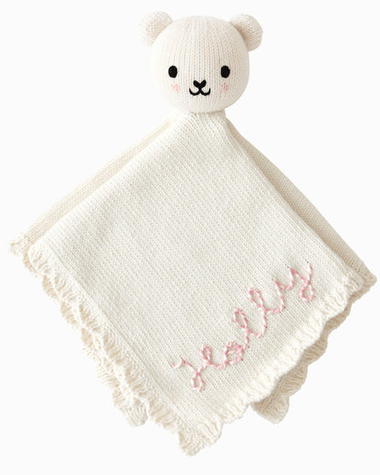 Baby polar bear lovey