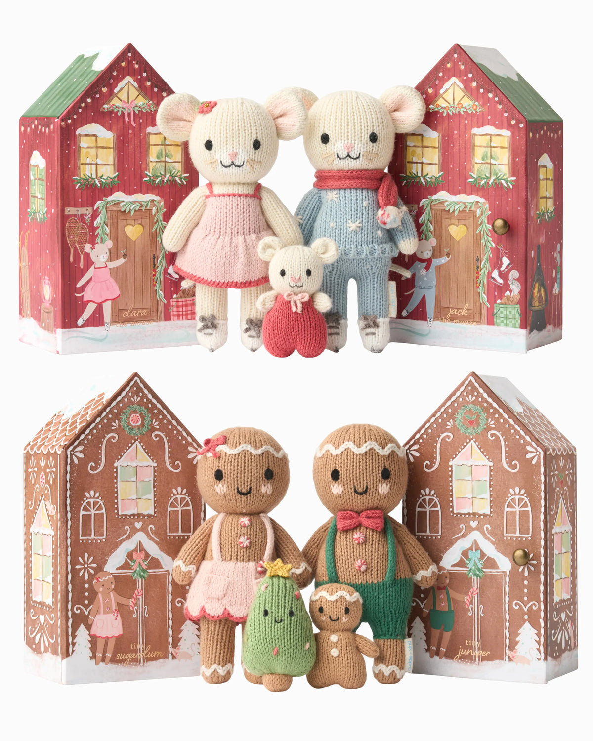 Tiny frosty village