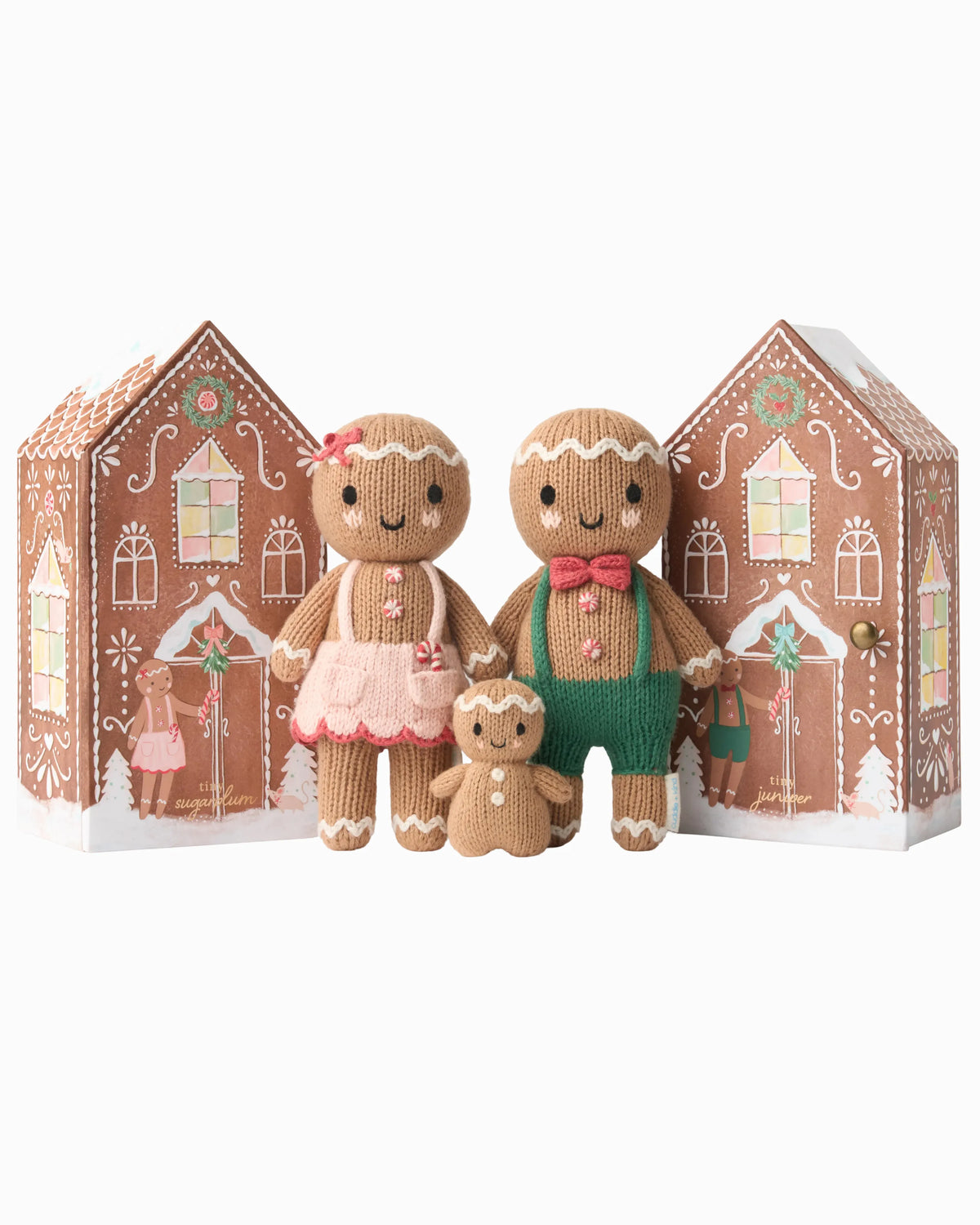 Tiny gingerbread family