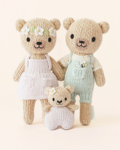 Tiny honey bear family