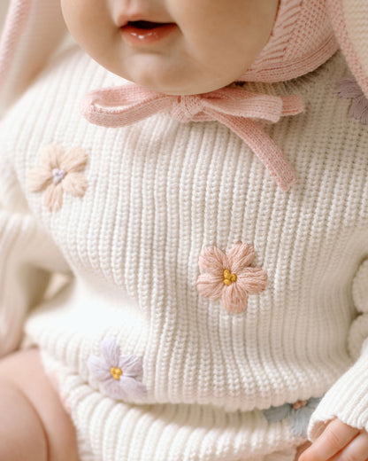 Chunky knit set (pastel)