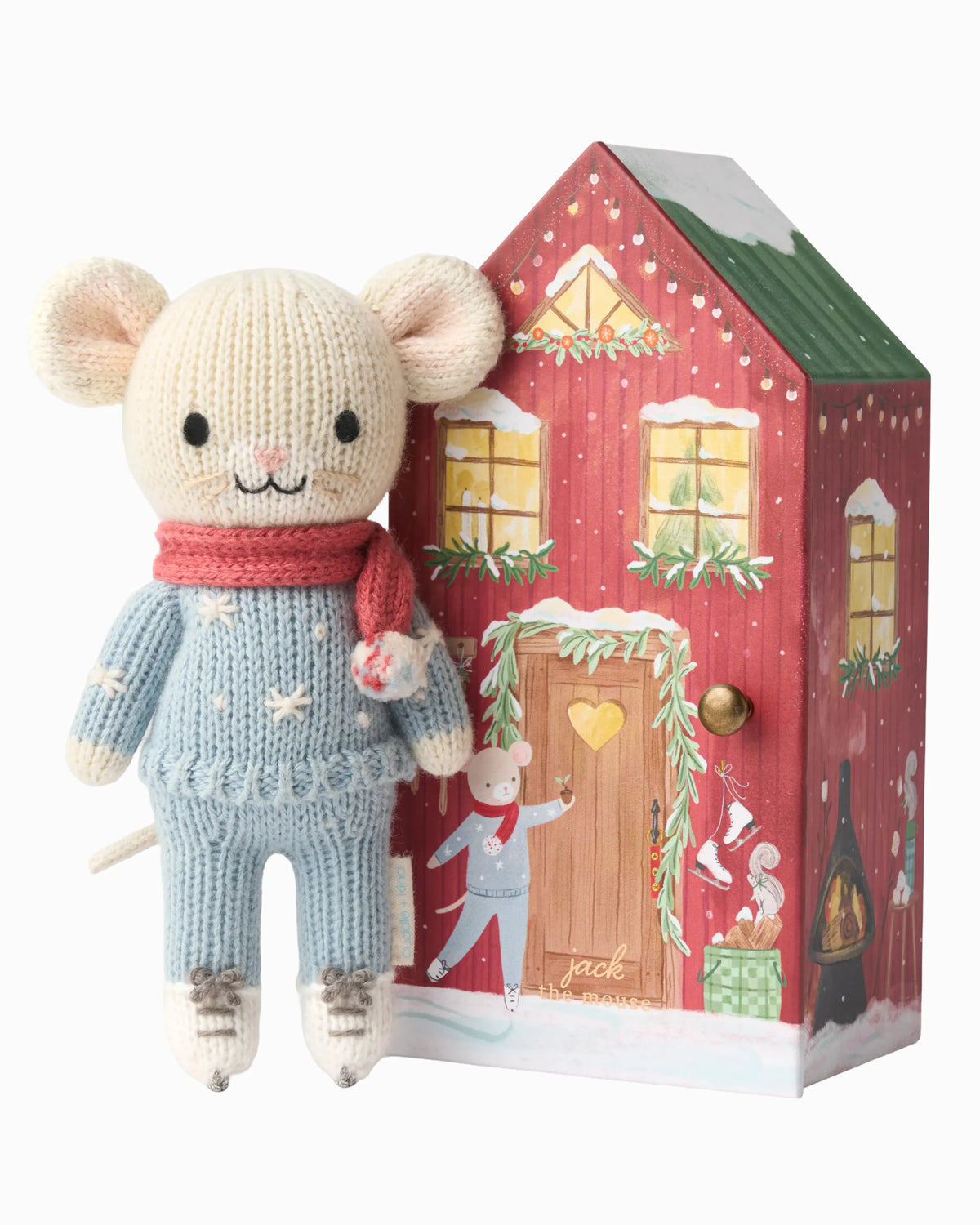 Tiny frosty village