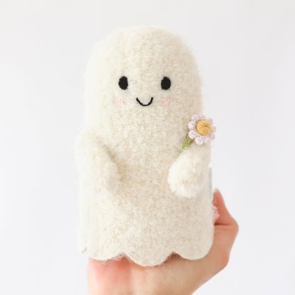 Baby ghost (ivory with flower)