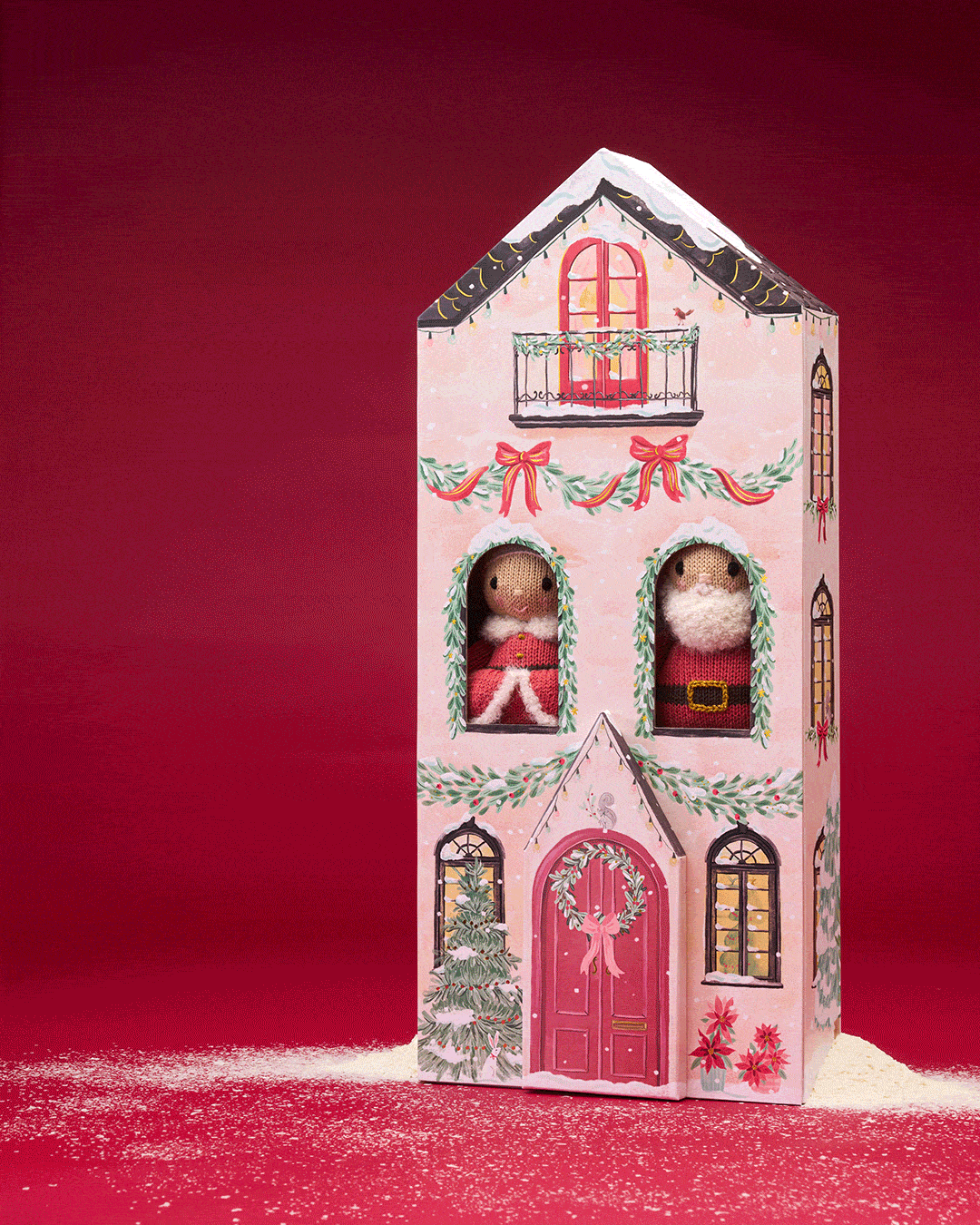 Baby candy cane (blush stripe)