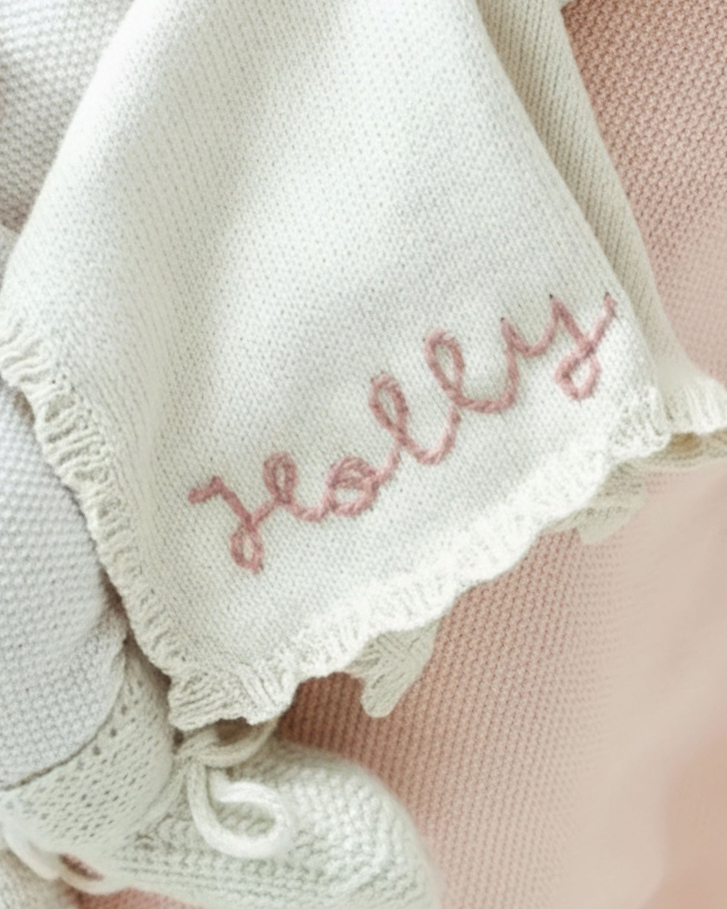 Baby polar bear lovey