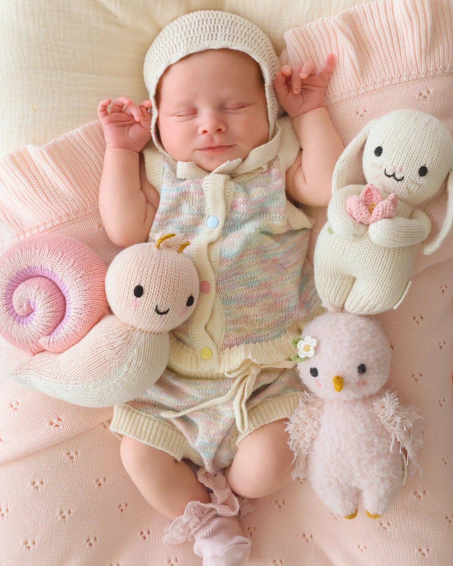 Baby bouclé chick (blush)