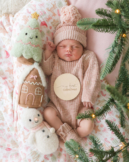 Baby gingerbread house (gumdrop)