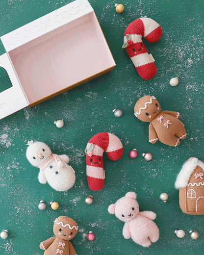 Baby candy cane (blush stripe)