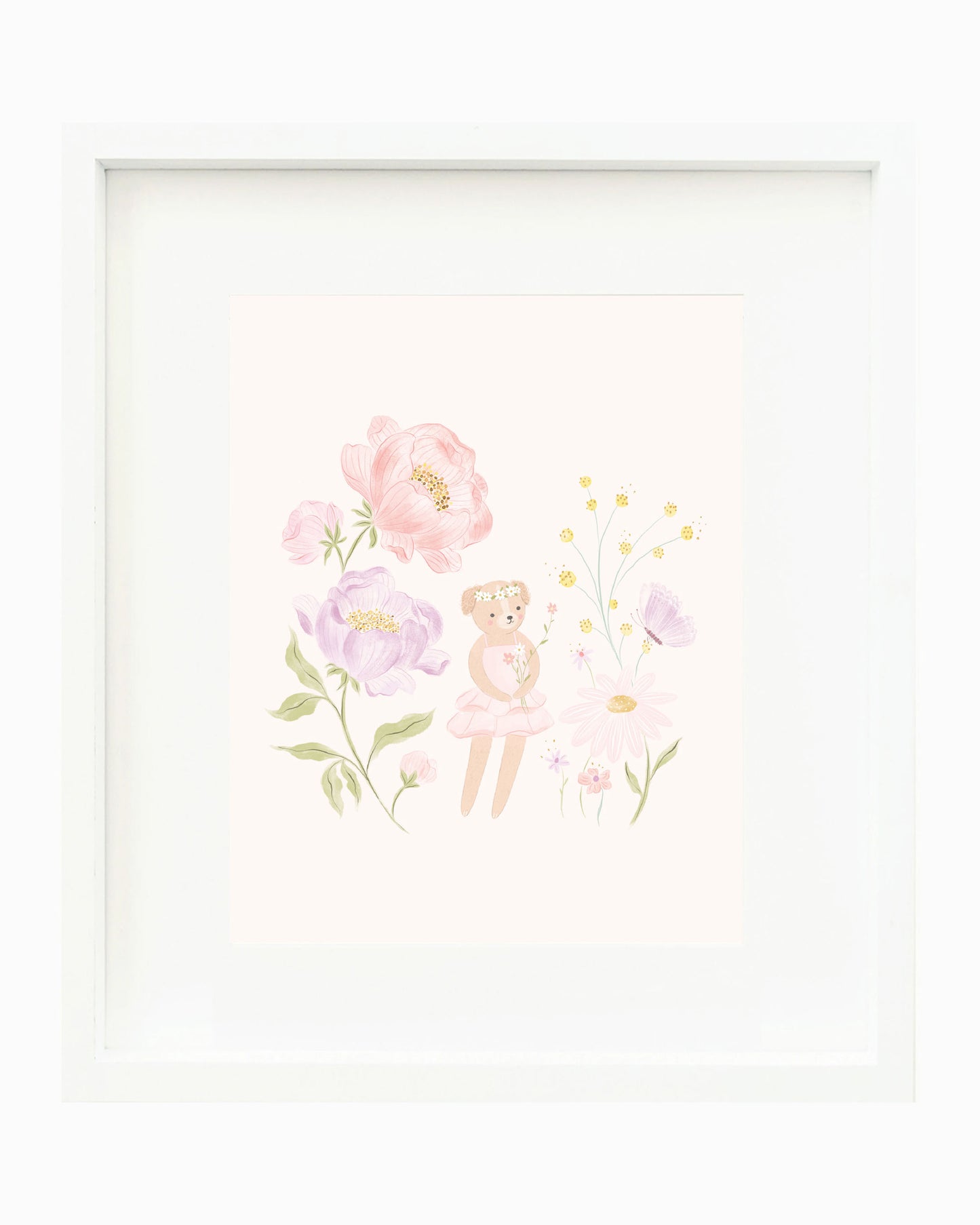 Evelyn the golden puppy (ballet pink)