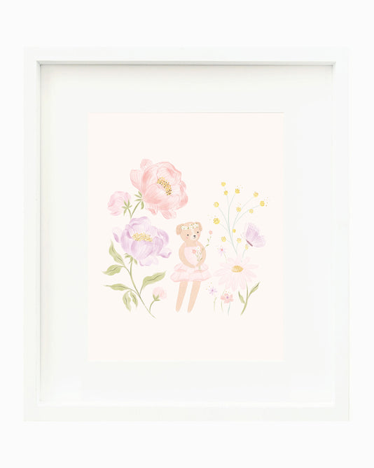 Evelyn’s print (ballet pink) (8"x10")