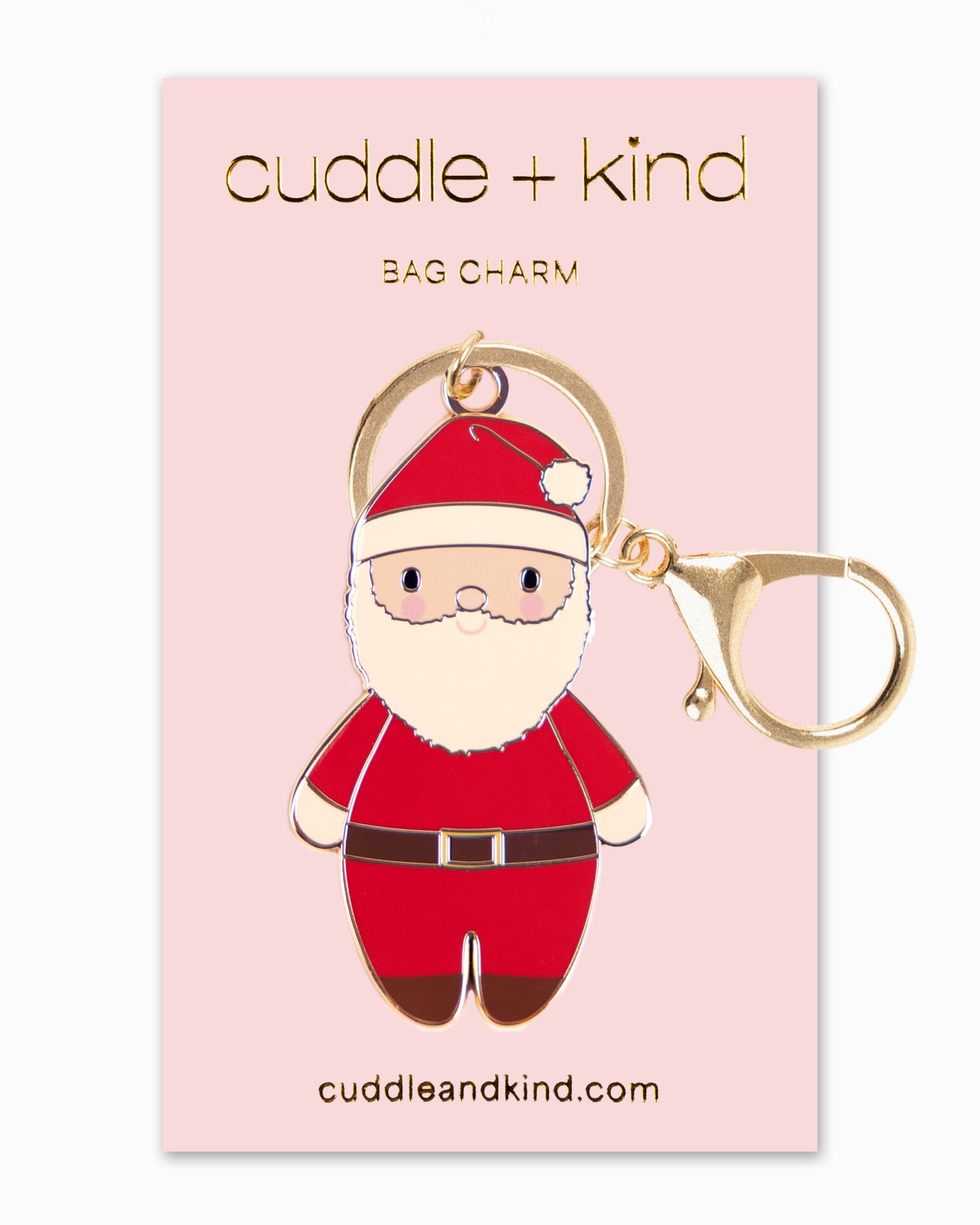 Santa bag charm