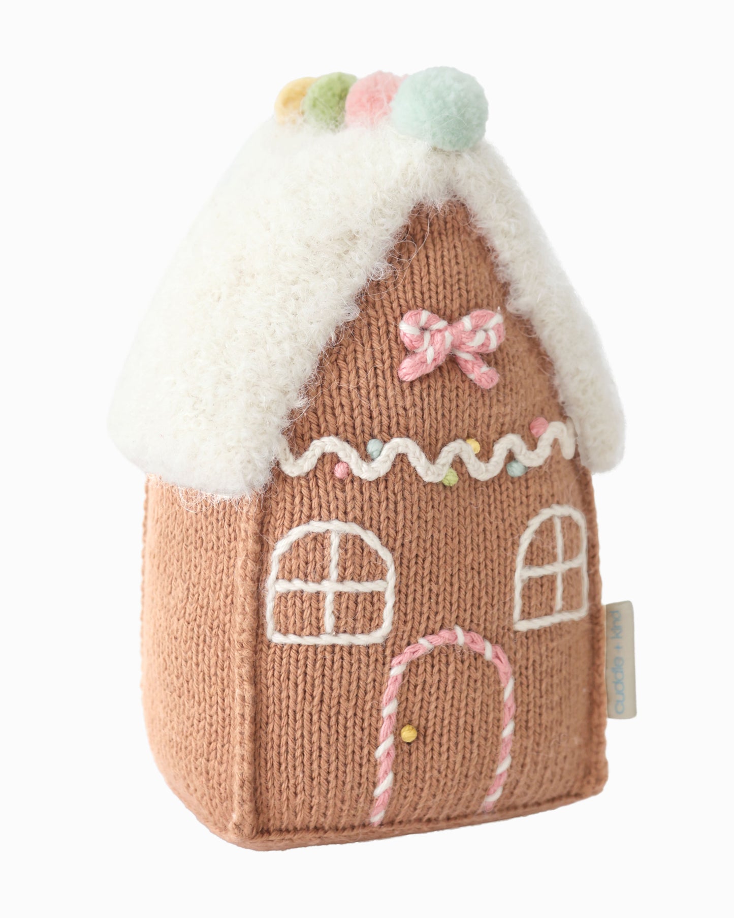 Blush Christmas Gingerbread House