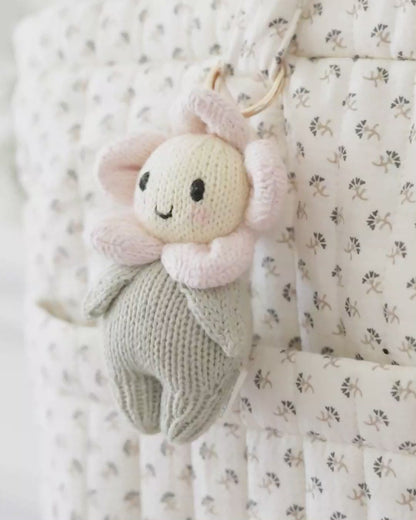 Baby daisy bag charm