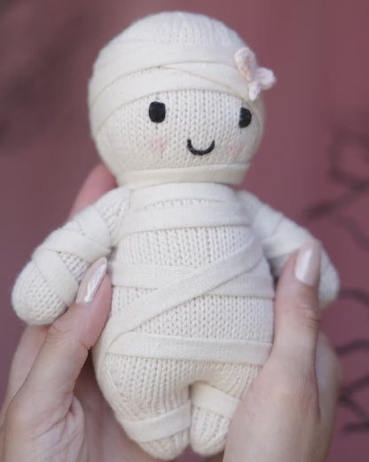 Baby mummy (blush bow)